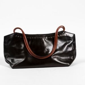 Cleo & Patek Paris Black Leather Mini Purse